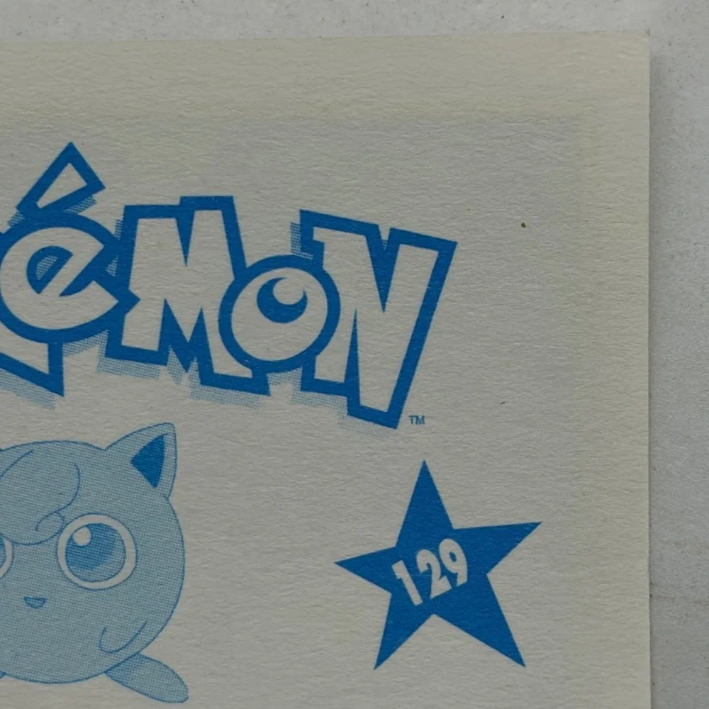 Pokemon Blastoise Merlin Sticker 2000 Merlin Collections #129 Vintage Nintendo